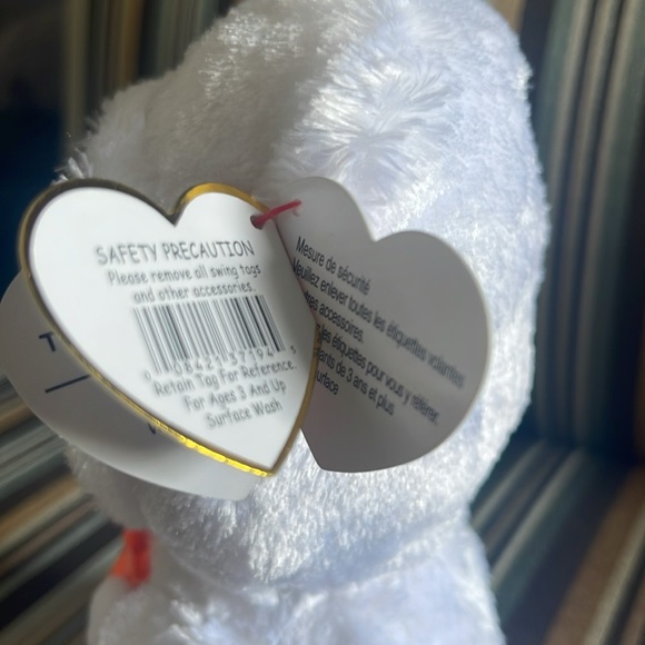 NWT TY Beanie Boo Halloween series Mist the ghost plush toy - Picture 7 of 7